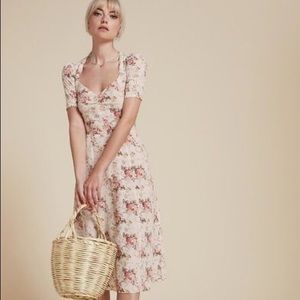Reformation Esme dress in floral print